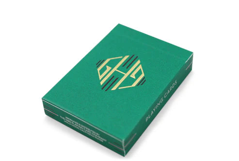 Guy Hollingworth Playing Cards v1 Emerald - Eclipse Games Puzzles Novelties