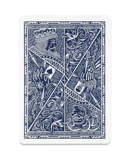 Joker and the Thief Midnight Blue V1 Playing Cards - Eclipse Games Puzzles Novelties