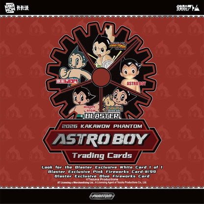 Kakawow PHANTOM Astro Boy Trading Cards - Blaster Box - Eclipse Games Puzzles Novelties