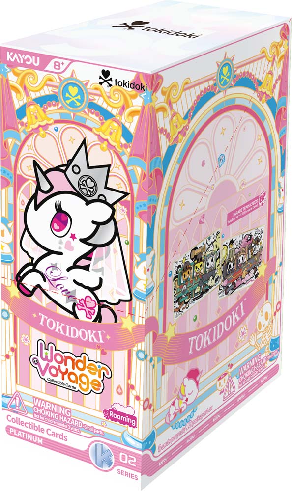 Kayou Tokidoki Wonder Voyage Collectible Trading Cards Roaming Edition Foil Pack Series 2 - Eclipse Games Puzzles Novelties