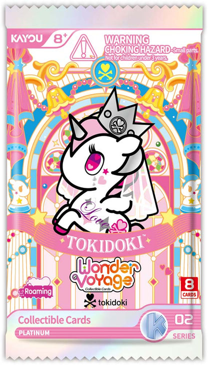Kayou Tokidoki Wonder Voyage Collectible Trading Cards Roaming Edition Foil Pack Series 2 - Eclipse Games Puzzles Novelties