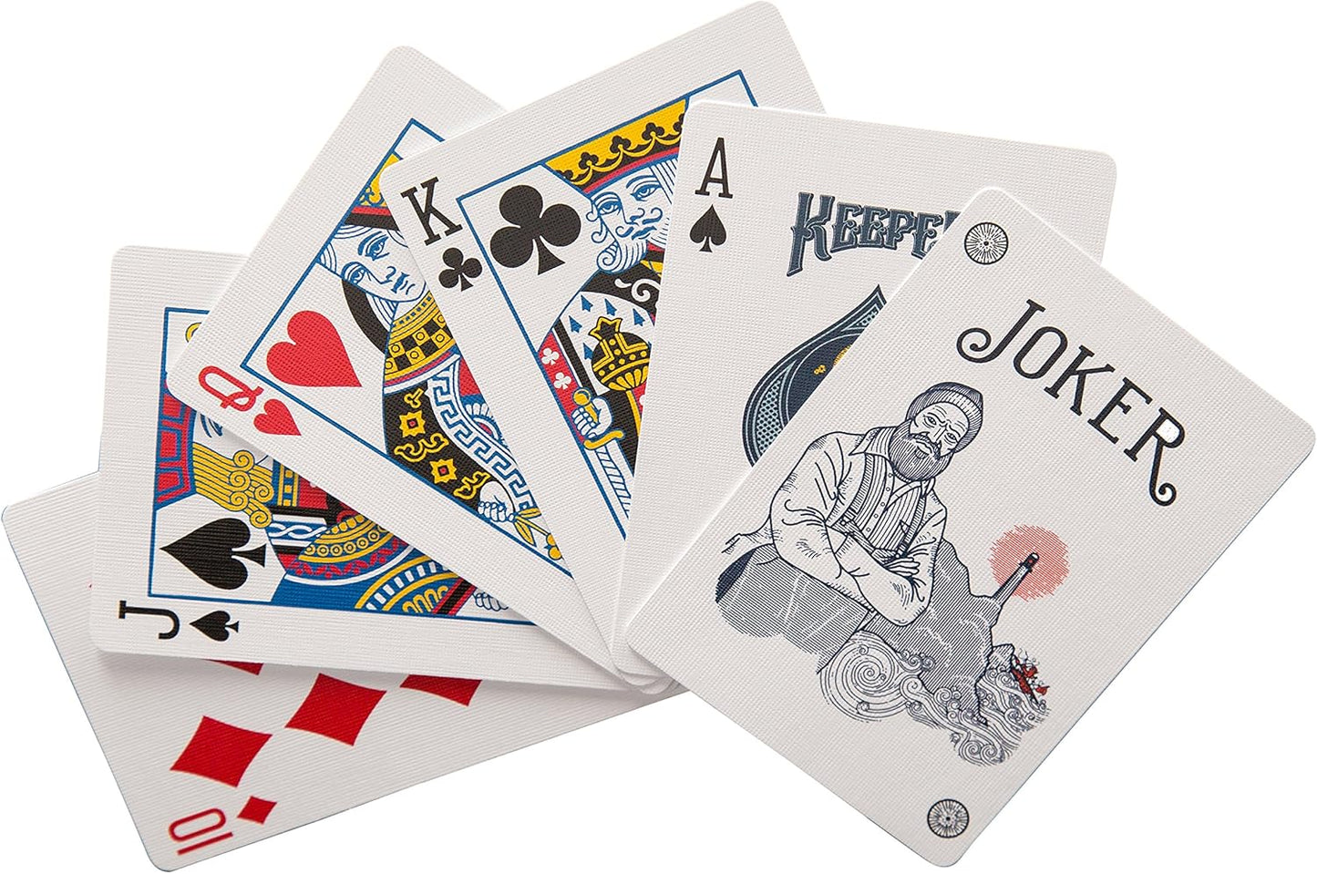 Keeper Blue Standard Playing Cards - Eclipse Games Puzzles Novelties