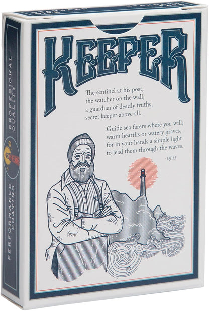 Keeper Blue Standard Playing Cards - Eclipse Games Puzzles Novelties