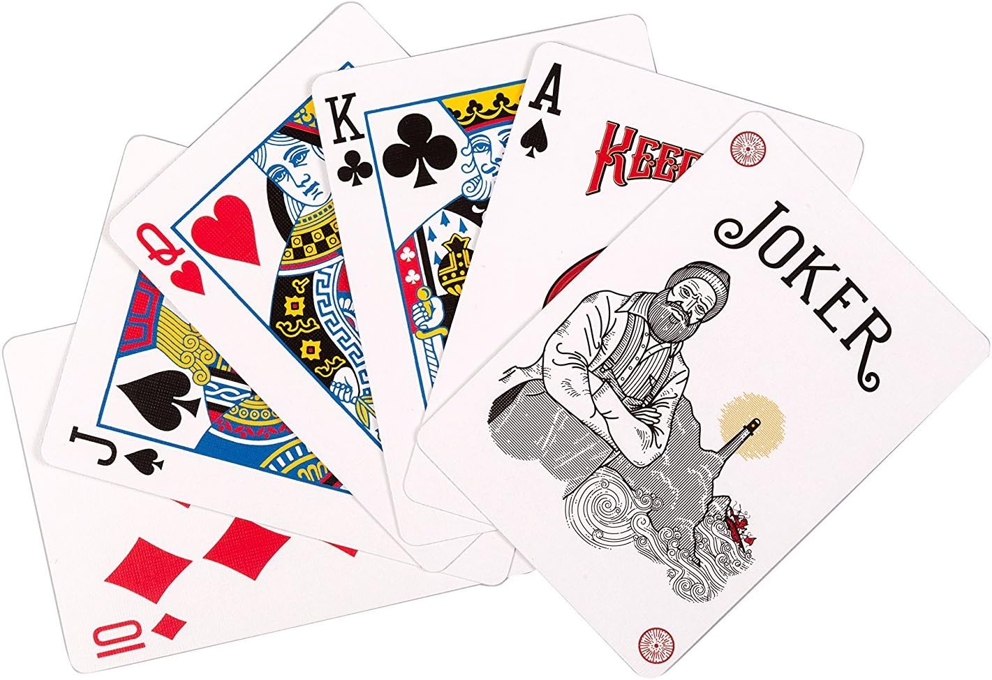 Keeper Red Masters Playing Cards - Eclipse Games Puzzles Novelties