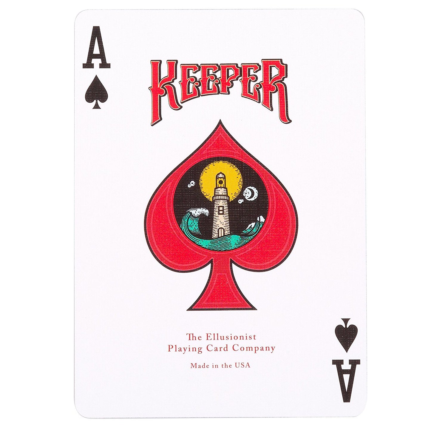 Keeper Red Masters Playing Cards - Eclipse Games Puzzles Novelties