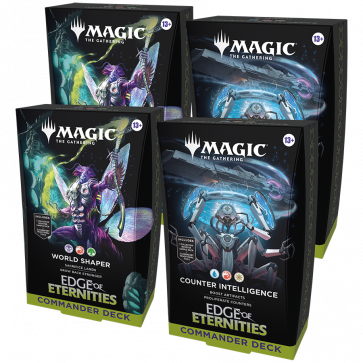 Magic The Gathering - Edge of Eternities Commander Decks Set (4)