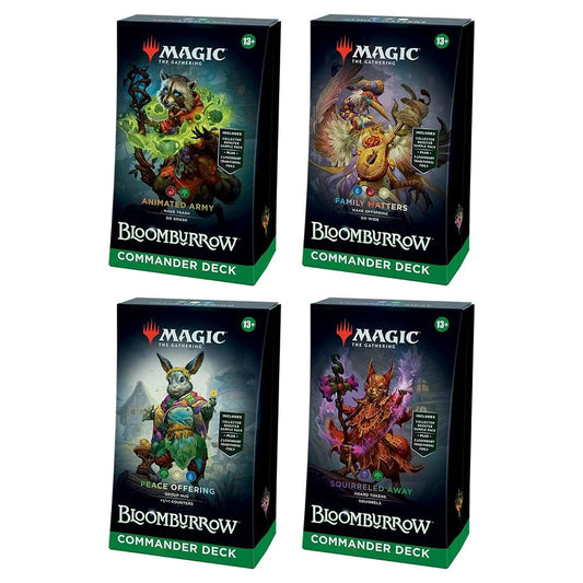 Magic The Gathering - Bloomburrow: Commander Decks Display