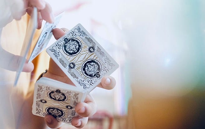 Mantecore Blanc Playing Cards - Eclipse Games Puzzles Novelties
