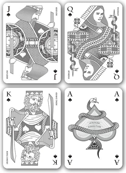 Memento Black Playing Cards - LPCC - Eclipse Games Puzzles Novelties