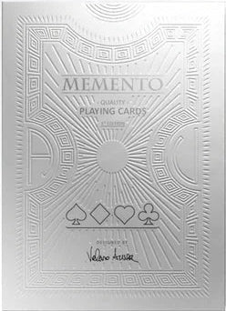 Memento White Playing Cards - LPCC
