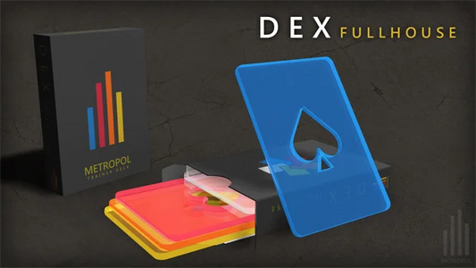 Metropol Dex Fullhouse Cardistry Training Packets - Eclipse Games Puzzles Novelties