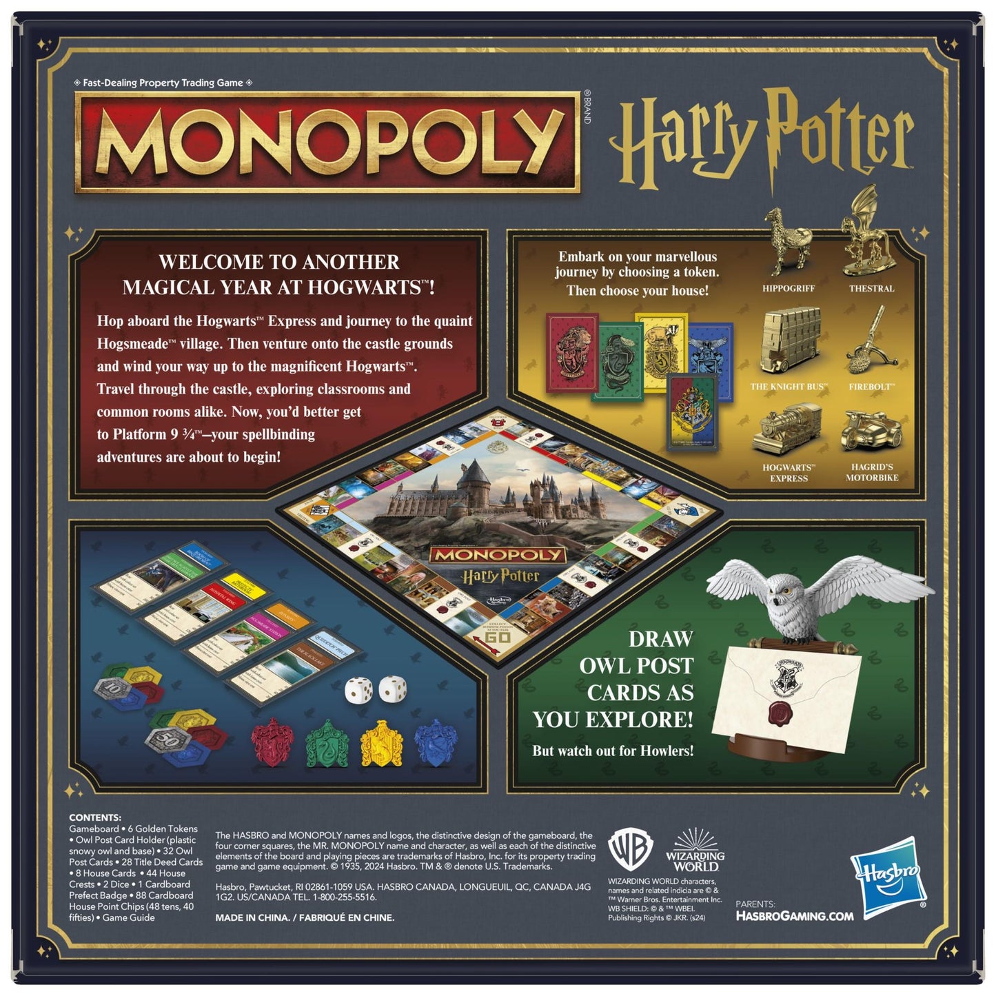 Monopoly - Harry Potter - Eclipse Games Puzzles Novelties