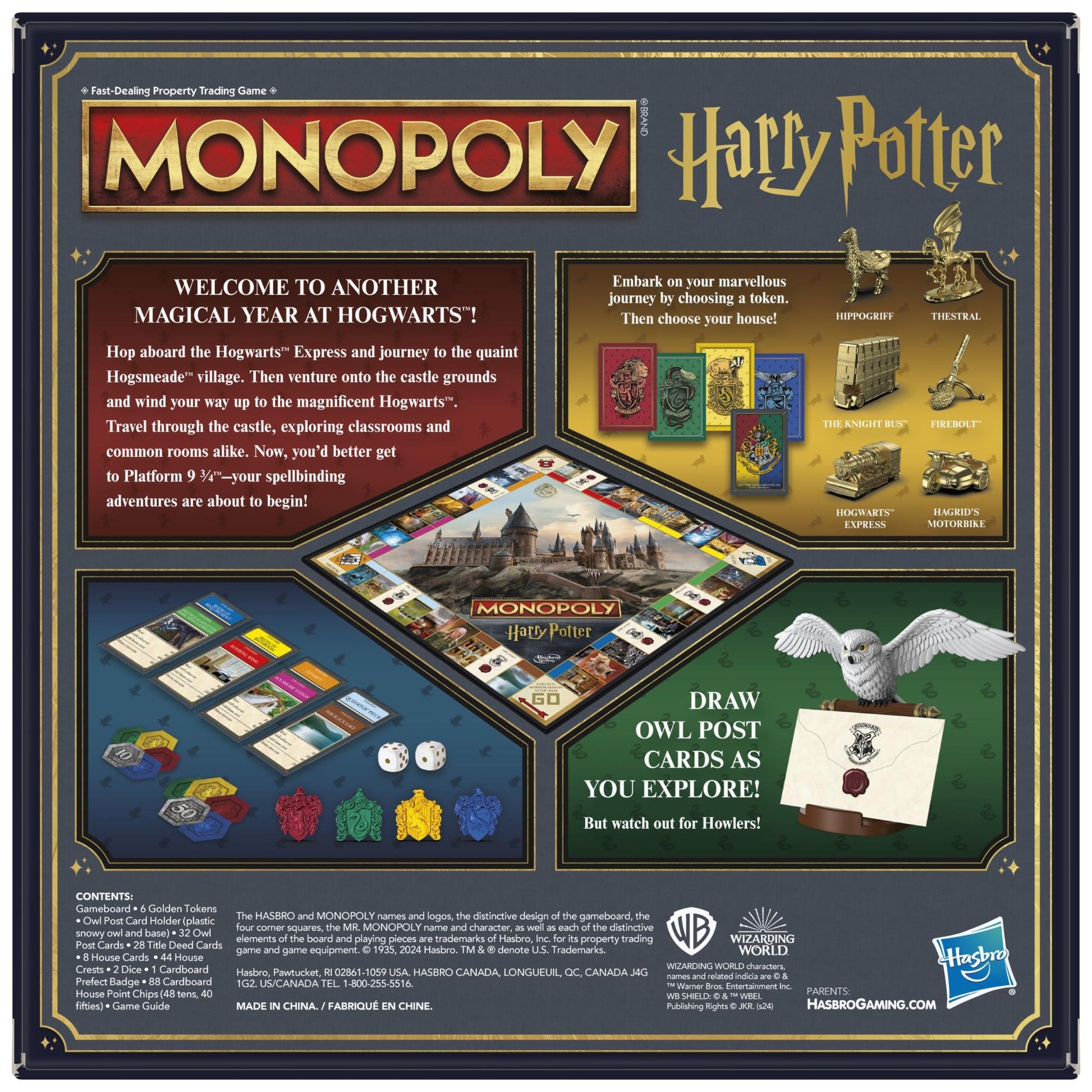 Monopoly - Harry Potter - Eclipse Games Puzzles Novelties