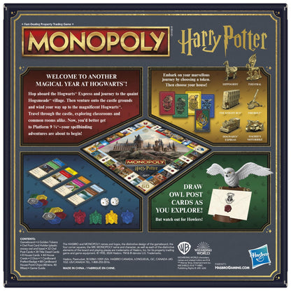 Monopoly - Harry Potter - Eclipse Games Puzzles Novelties
