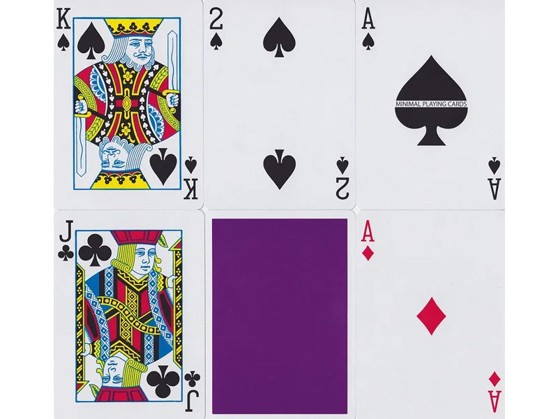 NOC V3 Purple Marked Deck of Playing Cards by HOPC - EPCC - Eclipse Games Puzzles Novelties