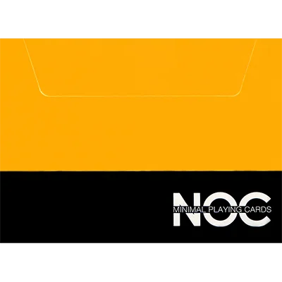 NOC V3 Yellow Marked Deck of Playing Cards by HOPC - EPCC - Eclipse Games Puzzles Novelties