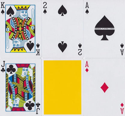 NOC V3 Yellow Marked Deck of Playing Cards by HOPC - EPCC - Eclipse Games Puzzles Novelties