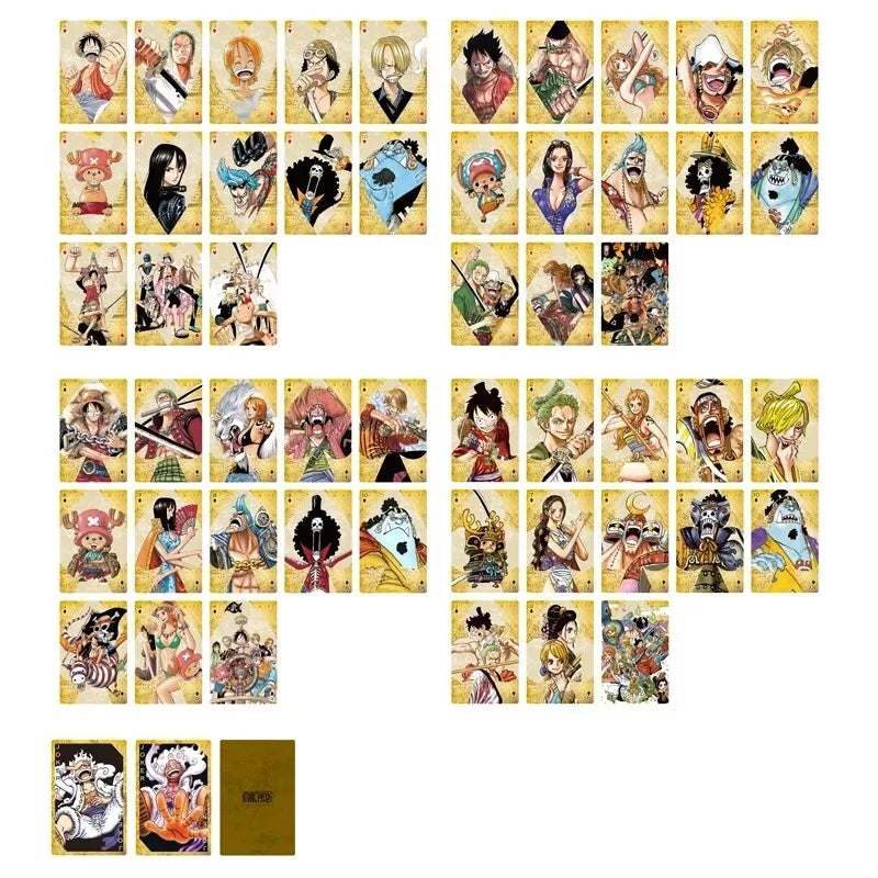 ONE PIECE Golden Playing Cards Jump Festa 2024 Mugiwara Japan Limited