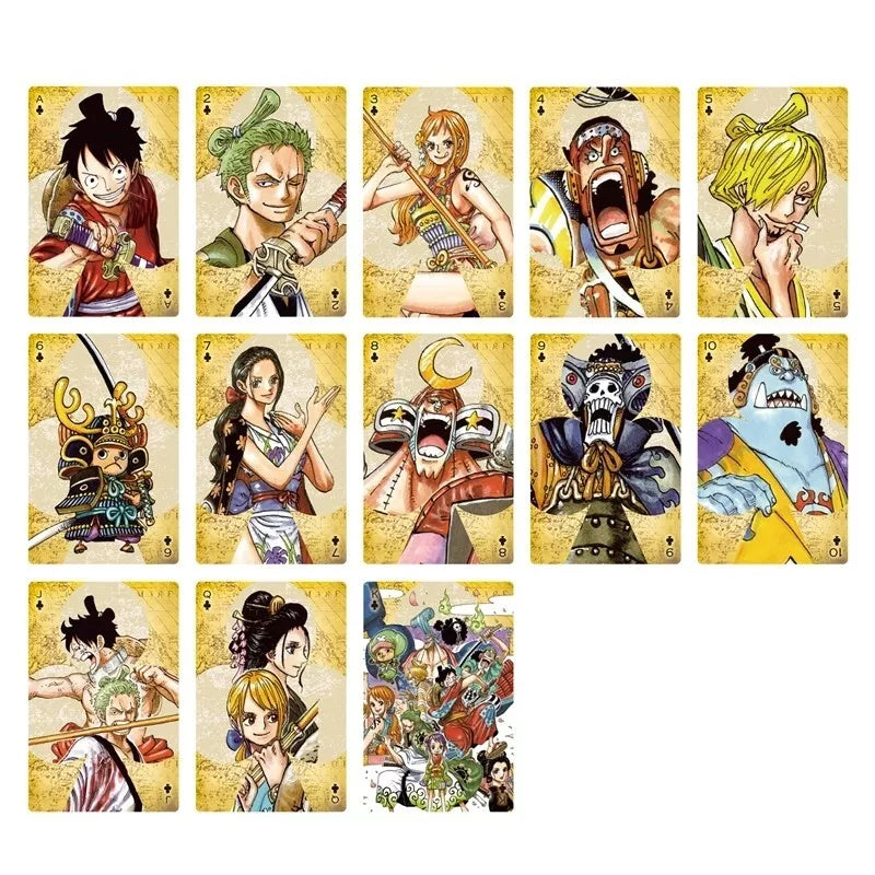 ONE PIECE Golden Playing Cards Jump Festa 2024 Mugiwara Japan Limited