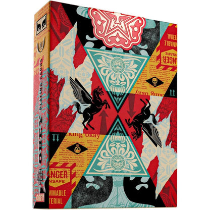 Obey Collage Edition Theory 11 Playing Cards - Eclipse Games Puzzles Novelties