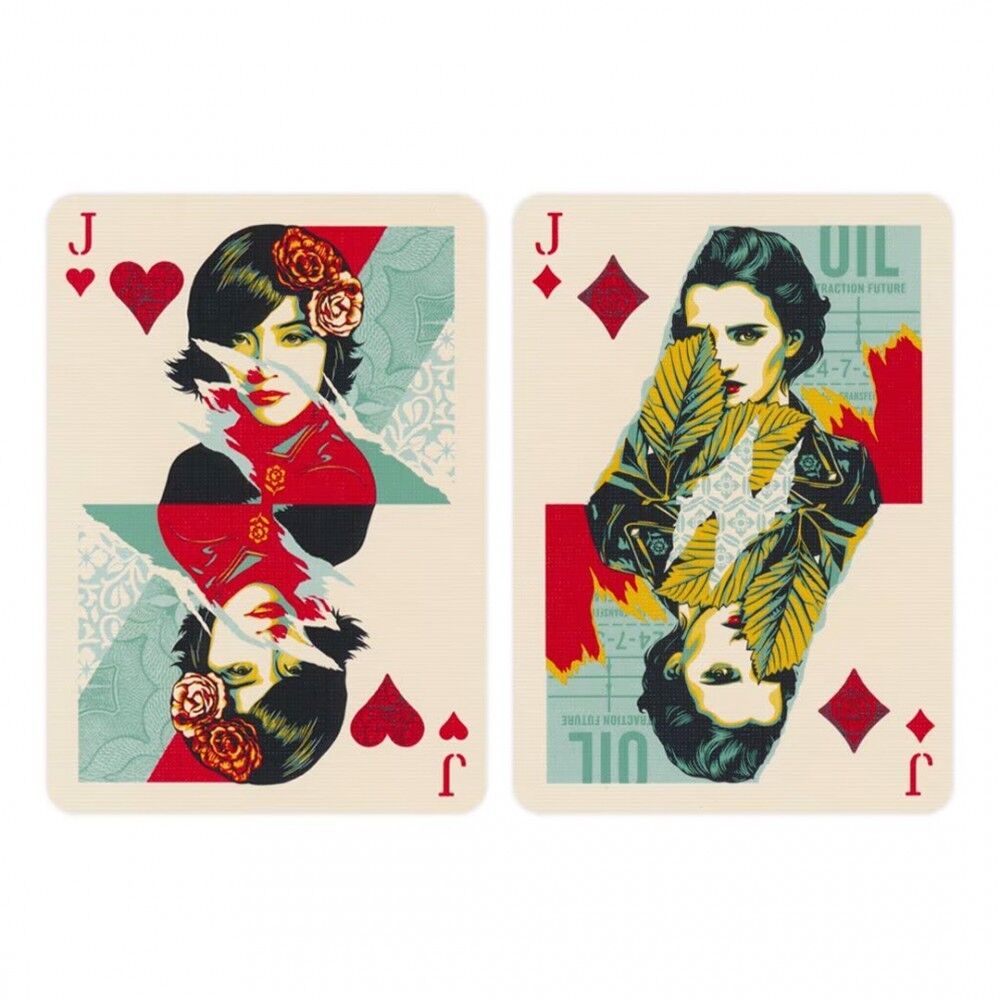 Obey Gold Edition Theory 11 Playing Cards - Eclipse Games Puzzles Novelties