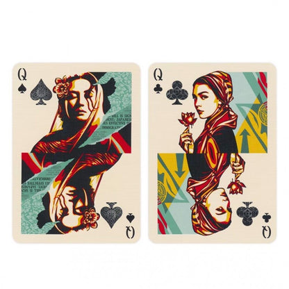 Obey Gold Edition Theory 11 Playing Cards - Eclipse Games Puzzles Novelties