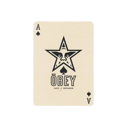 Obey Red Edition Theory 11 Playing Cards - Eclipse Games Puzzles Novelties