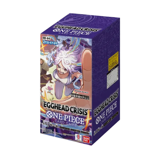 One Piece Card Game EB-04 Egghead Crisis Booster Box Japanese