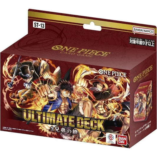 One Piece Card Game The Three Brothers Ultimate Deck ST-13 Japanese