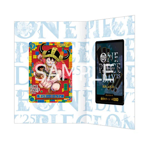 One Piece Luffy Card Promo - One Piece Day'25 Japanese