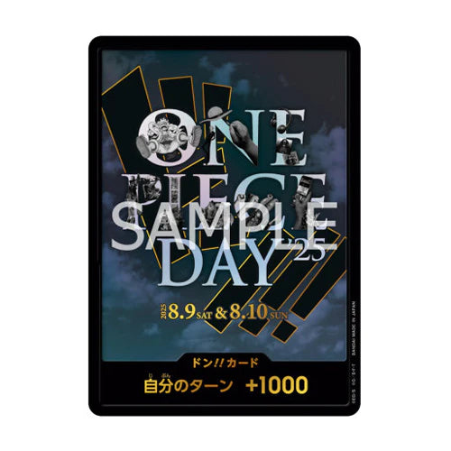 One Piece Luffy Card Promo - One Piece Day'25 Japanese