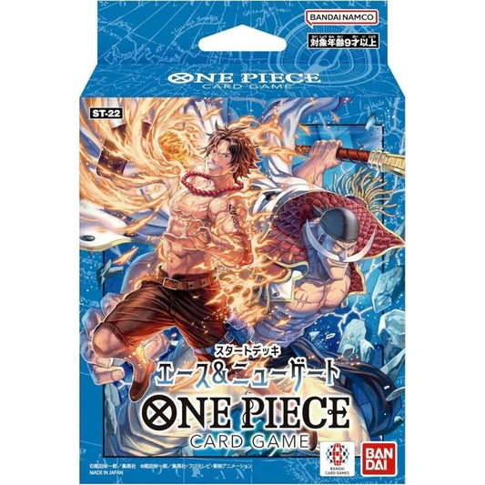 One Piece Card Game- ST-22 Ace & Newgate Starter Deck - Eclipse Games Puzzles Novelties