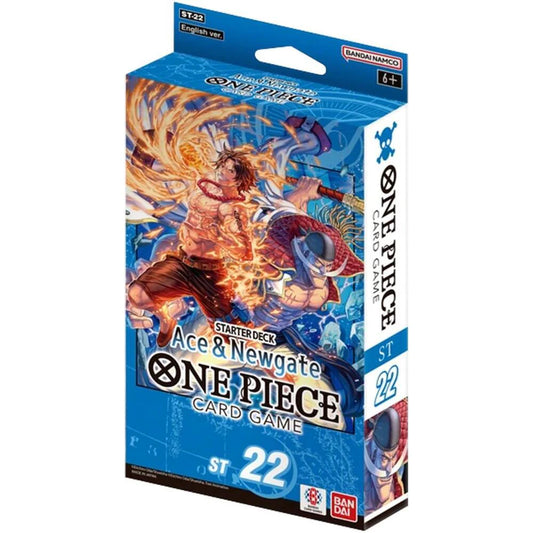 One Piece Card Game- ST-22 Ace & Newgate Starter Deck - Eclipse Games Puzzles Novelties