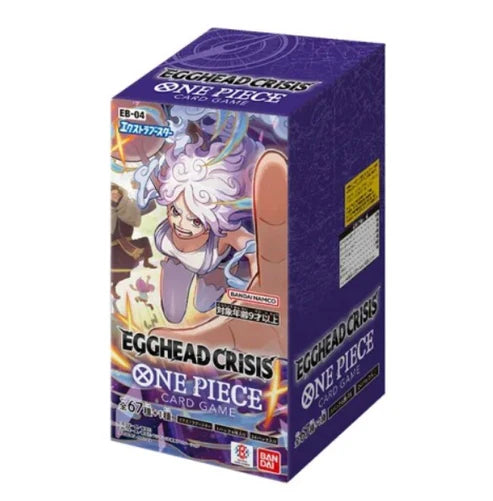 One Piece Card Game - Egghead Crisis EB-04 Booster Box - Japanese - Eclipse Games Puzzles Novelties