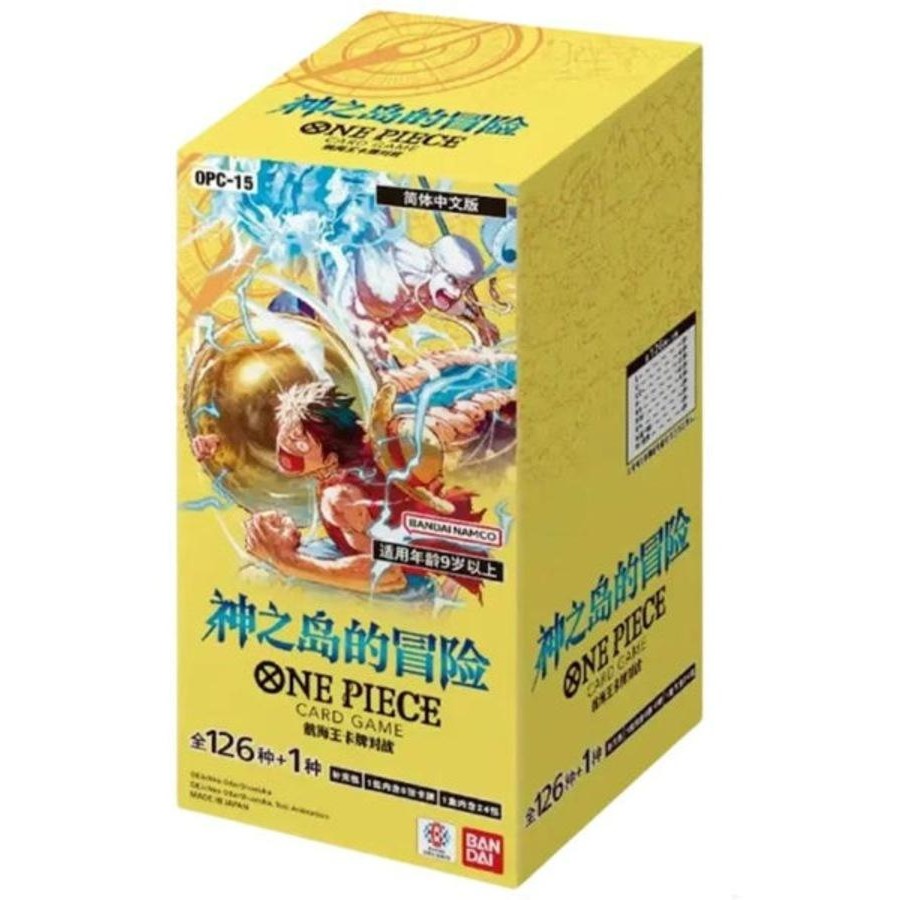 One Piece Card Game - OP-15 Adventure on KAMI's Island Booster Box - Japanese - Eclipse Games Puzzles Novelties