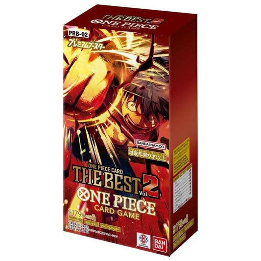 One Piece Card Game PRB-02 The Best Booster Booster Box Japanese - Eclipse Games Puzzles Novelties