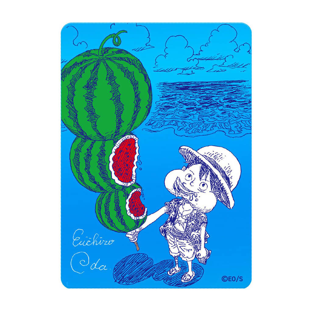 One Piece Monkey D. Luffy Natsucomi 2026 Eiichiro Oda Signed Promo Card [Japanese]