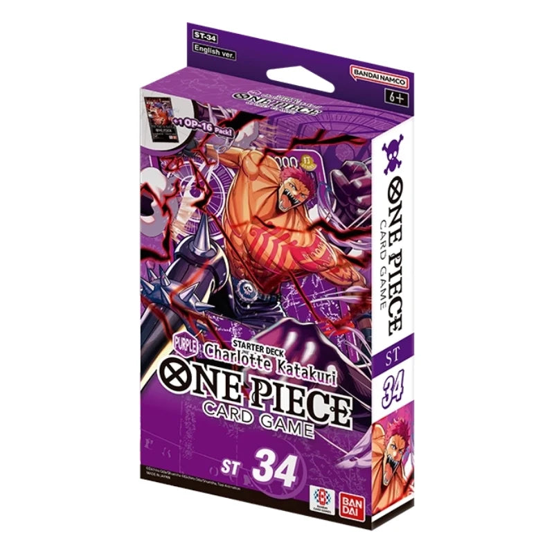 One Piece TCG - ST-34 Charlotte Katakuri Starter Deck - Eclipse Games Puzzles Novelties