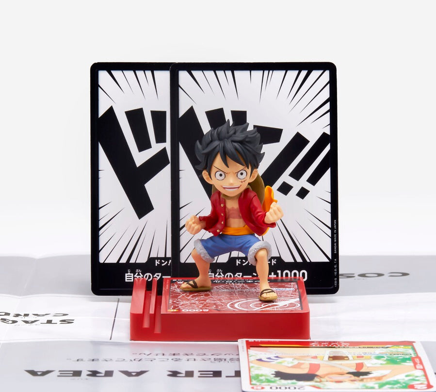 One Piece WEEKLY JUMP LECAFIG WCF Monkey D. Luffy + Promo Set Japanese
