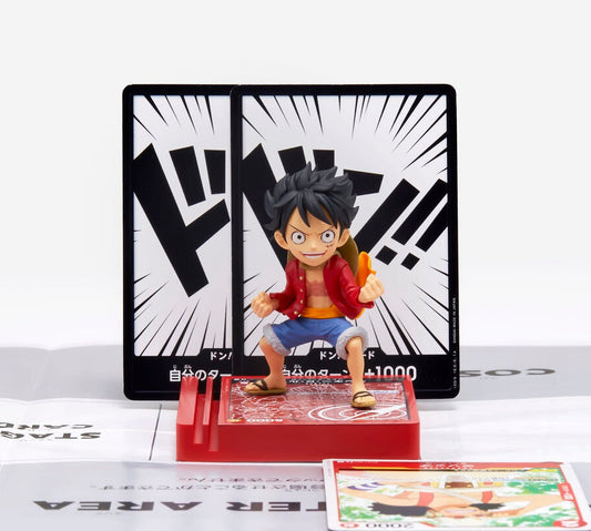 One Piece WEEKLY JUMP LECAFIG WCF Monkey D. Luffy + Promo Set Japanese