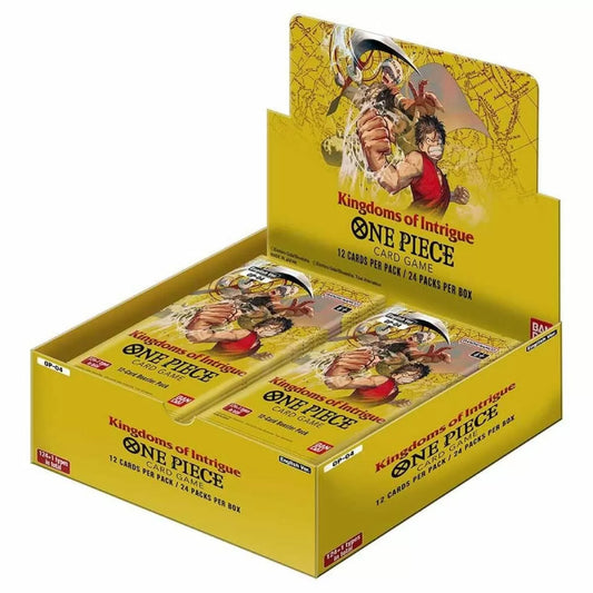 One Piece Card Game Kingdoms of Intrigue - OP-04 Booster Box