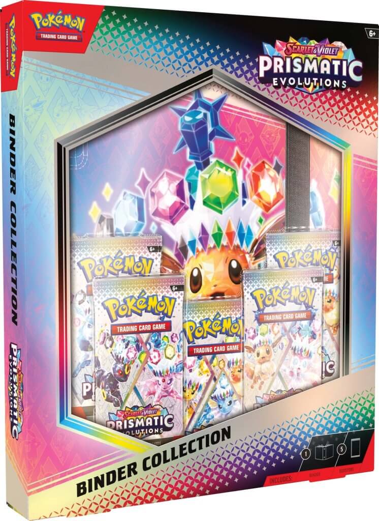 POKÉMON TCG - Prismatic Evolutions Binder Collection