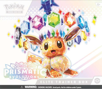 POKÉMON TCG - Prismatic Evolutions Elite Trainer Box (ETB)