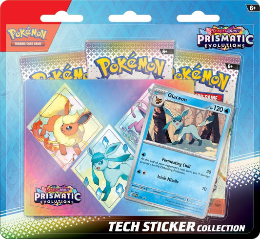 POKÉMON TCG - Prismatic Evolutions Tech Sticker Collection