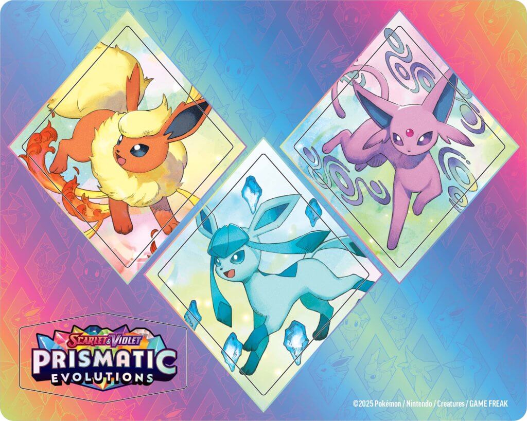 POKÉMON TCG - Prismatic Evolutions Tech Sticker Collection