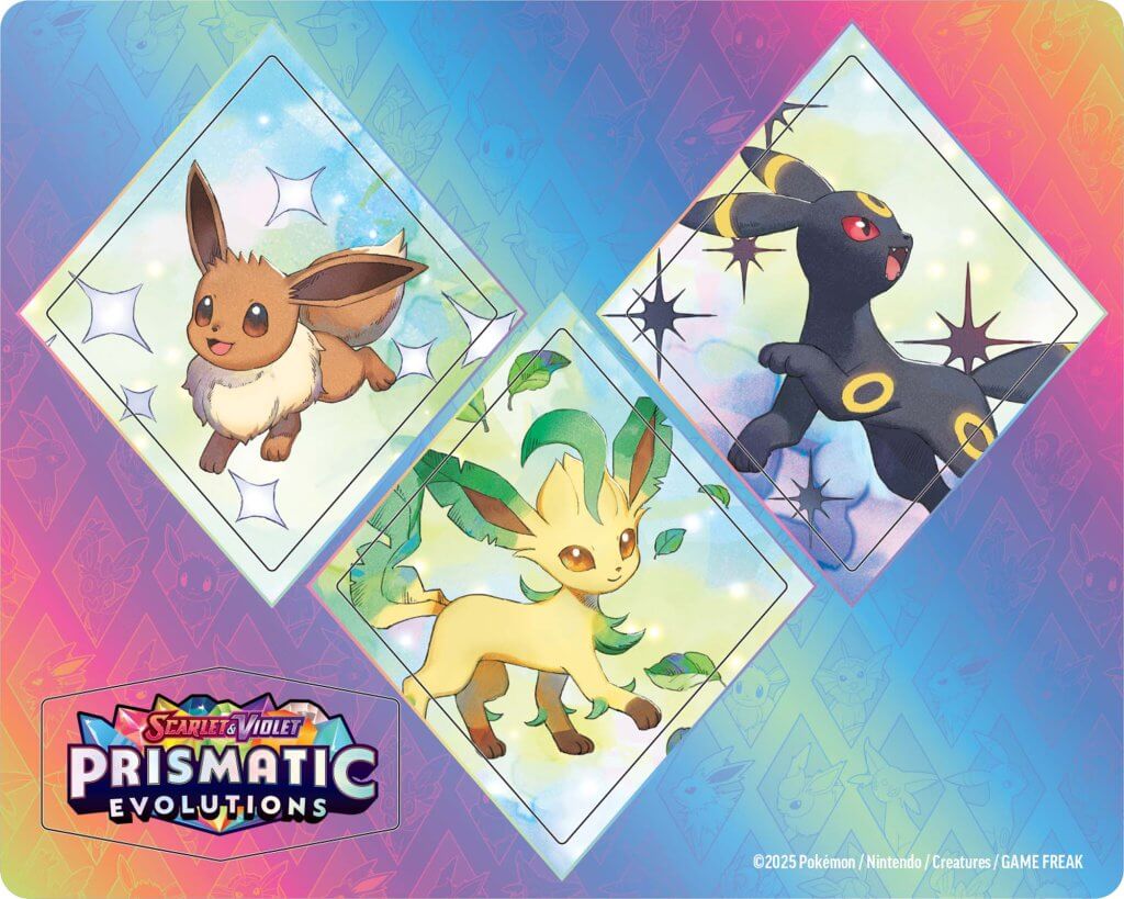 POKÉMON TCG - Prismatic Evolutions Tech Sticker Collection – Eclipse ...