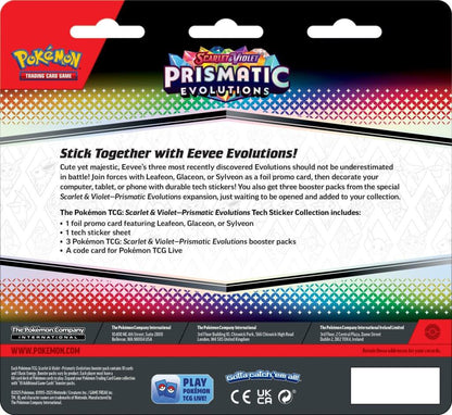 POKÉMON TCG - Prismatic Evolutions Tech Sticker Collection