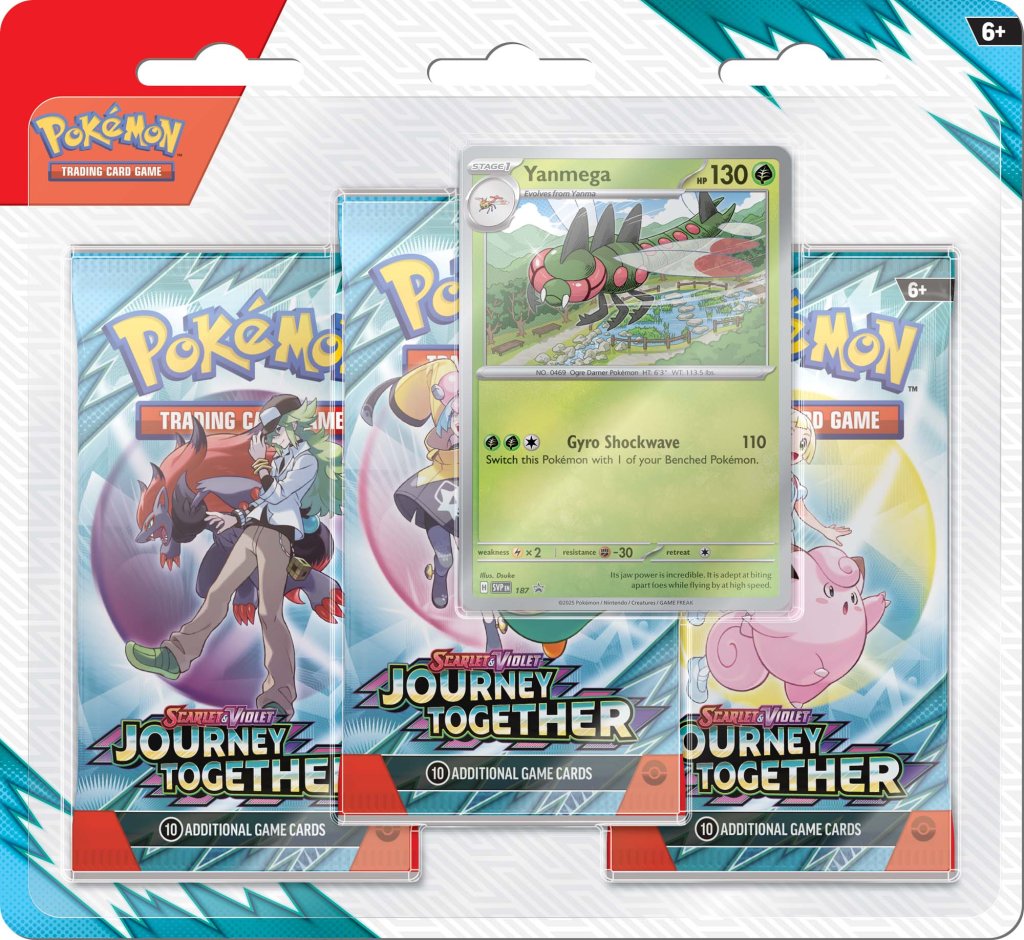 POKÉMON TCG Scarlet & Violet 9 Journey Together Three Booster Blister