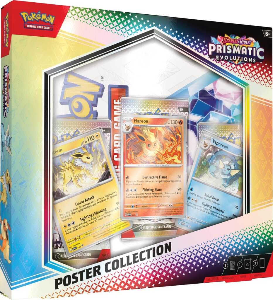 POKÉMON TCG - Prismatic Evolutions Poster Collection