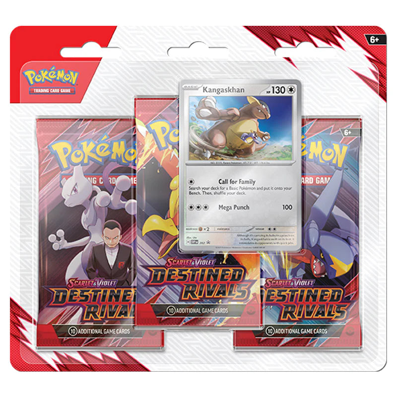 POKÉMON TCG - Sv10 Destined Rivals Three Booster Blister [Cancellation Fees Apply]